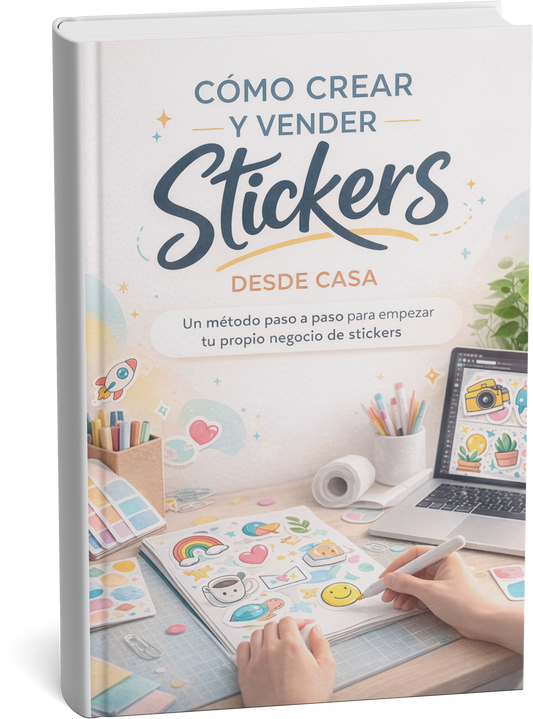 Cómo Crear y Vender Stickers desde Casa + 8 Bonos de Regalo