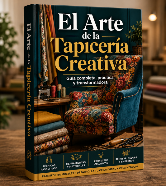 El Arte de la Tapicería Creativa + 6 Bonos de Regalo!!!